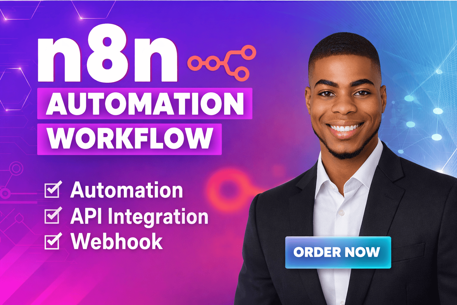 I will develop n8n automation, n8n workflow, ai automation, or n8n ai agent
