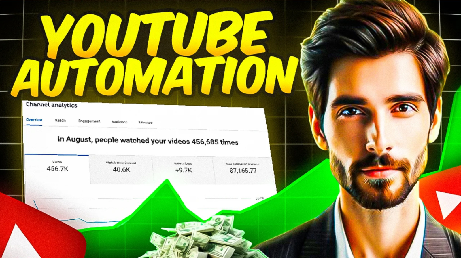 I will create top 10 cash cow faceless videos and youtube automation