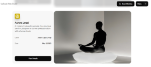 Aurora Legal – boutique law firm Brand