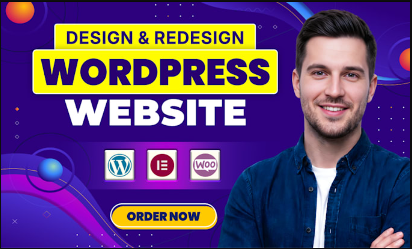 I will design or redesign a professional wordpress business website
