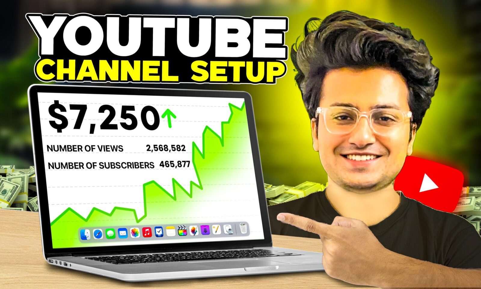 I will create and setup youtube channel