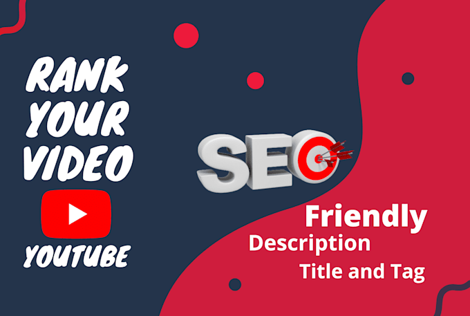 I will do the best youtube video SEO for organic ranking