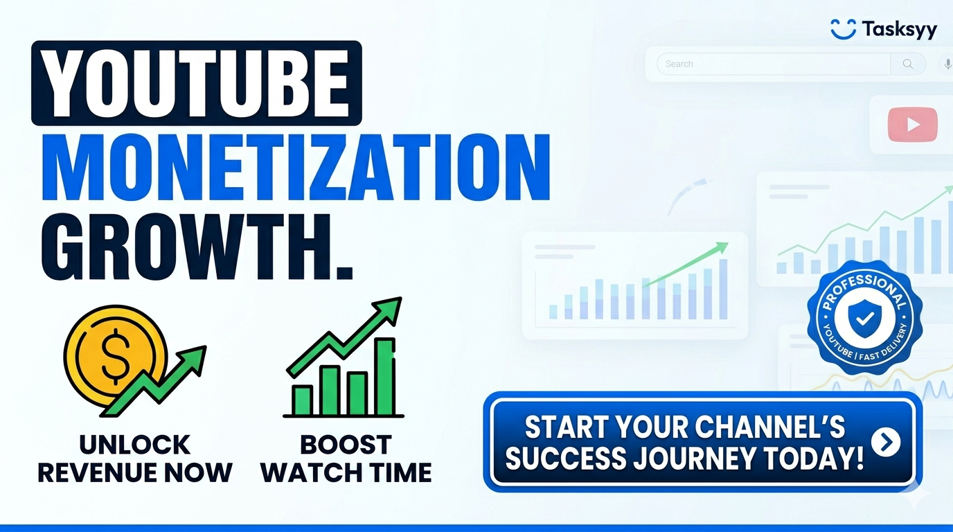 I will do YouTube SEO, organic promotion, and channel monetization growth