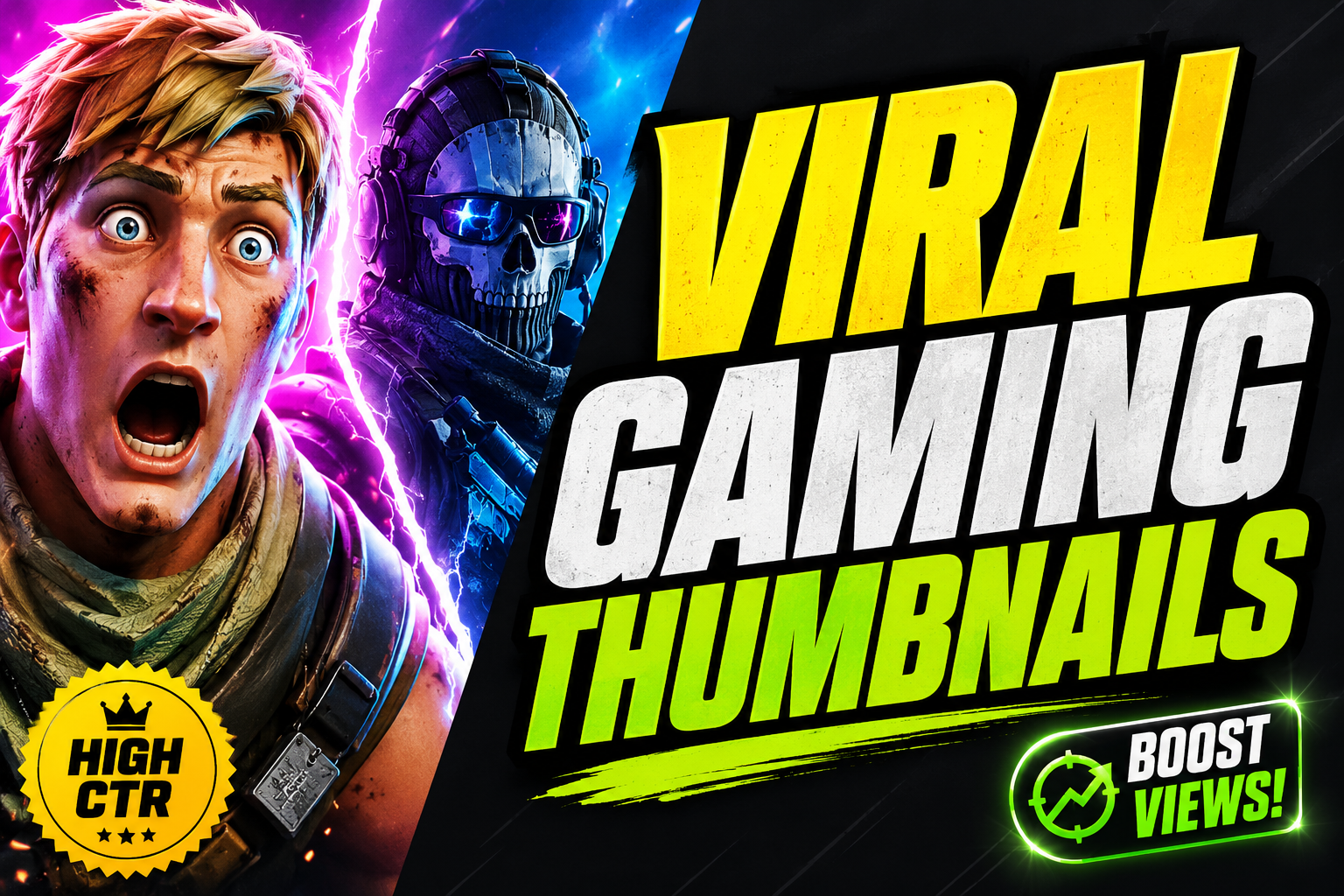 I will design professional and high quality youtube thumbnail