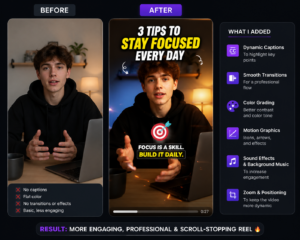 Instagram Reels Video Editing