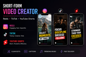 Short-Form Video Creator for  YouTube Shorts