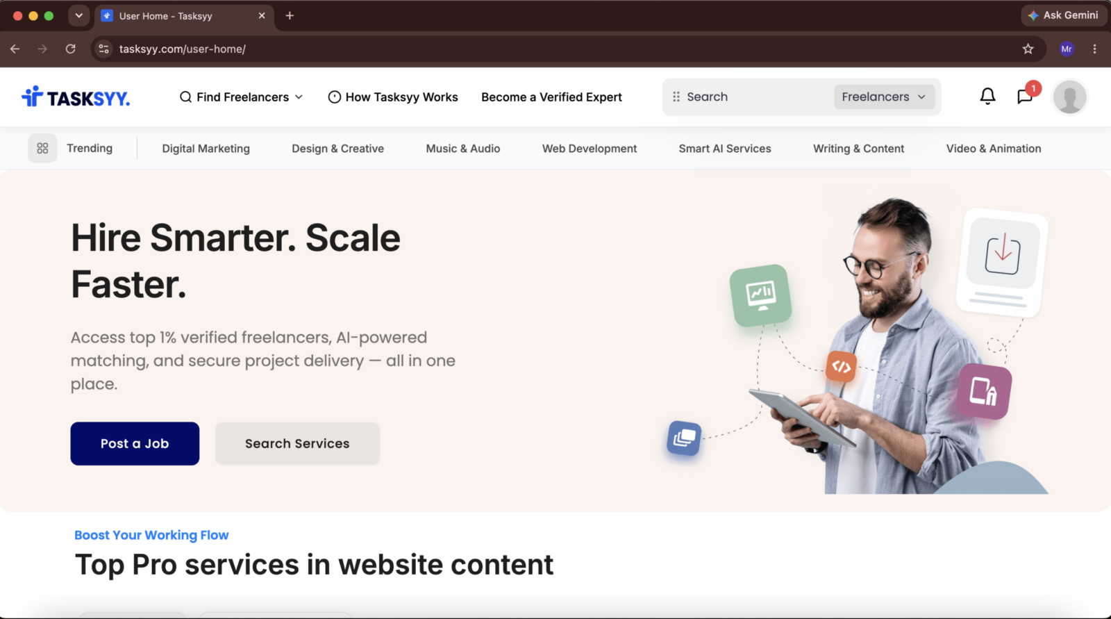 Tasksyy Marketplace